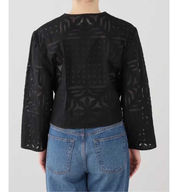 IENA「Heriter/エリテ reversible applique jacket ジャケット H1-26-3013」|シャツ・ブラウス|