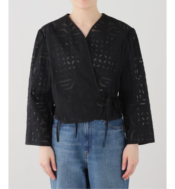 IENA「Heriter/エリテ reversible applique jacket ジャケット H1-26-3013」|シャツ・ブラウス|