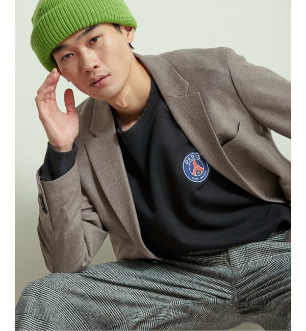 Paris Saint-Germain「【Paris Saint-Germain / パリ・サン＝ジェルマン】 MARBLE LOGO CREW」|スウェット・ジャージ|