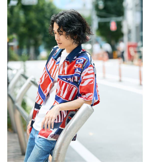 Paris Saint-Germain「【Paris Saint-Germain / パリ・サン＝ジェルマン】 VINTAGE SCARF SHIRT」|シャツ・ブラウス|