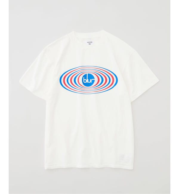 EDIFICE「INSONNIA PROJECTS(インソニア プロジェクト) Blur Leisur Logo Tシャツ」|Tシャツ・カットソー|ホワイト