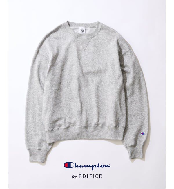 EDIFICE「《予約》Champion / チャンピオン for EDIFICE「L.W.D.」Crew Sweat」|スウェット・ジャージ|