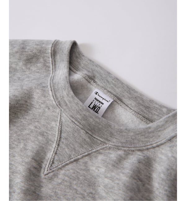 EDIFICE「《予約》Champion / チャンピオン for EDIFICE「L.W.D.」Crew Sweat」|スウェット・ジャージ|