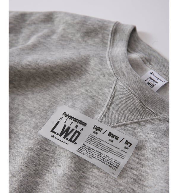 EDIFICE「《予約》Champion / チャンピオン for EDIFICE「L.W.D.」Crew Sweat」|スウェット・ジャージ|