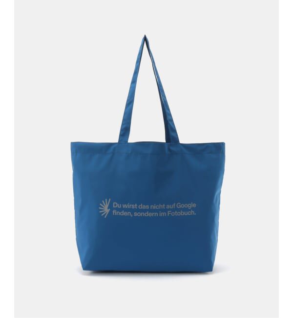 PULP「【Geek Office / ギークオフィス】BERLIN PHOTOBOOK / Werbespruch 001 BAG」|トートバッグ|ブルー A