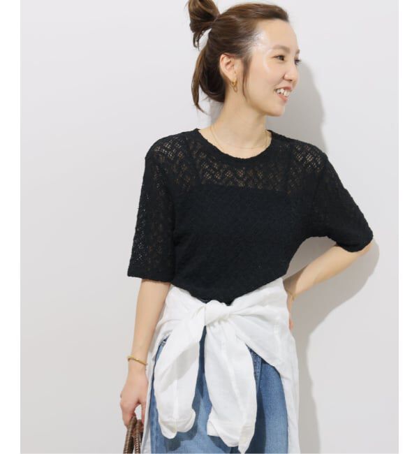 JOURNAL STANDARD relume「ストレッチラッセルレースプルオーバー」|Tシャツ・カットソー|