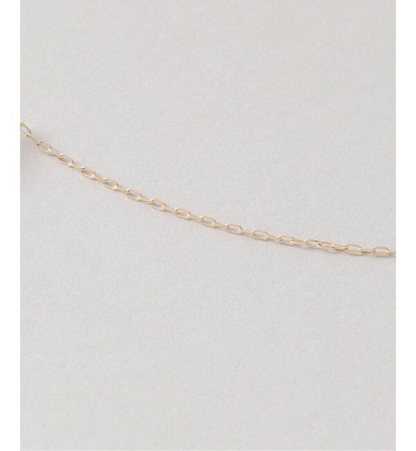 Lilas by Spick&Span「2ラインツイストモチーフ50cmネックレス K10」|ネックレス|