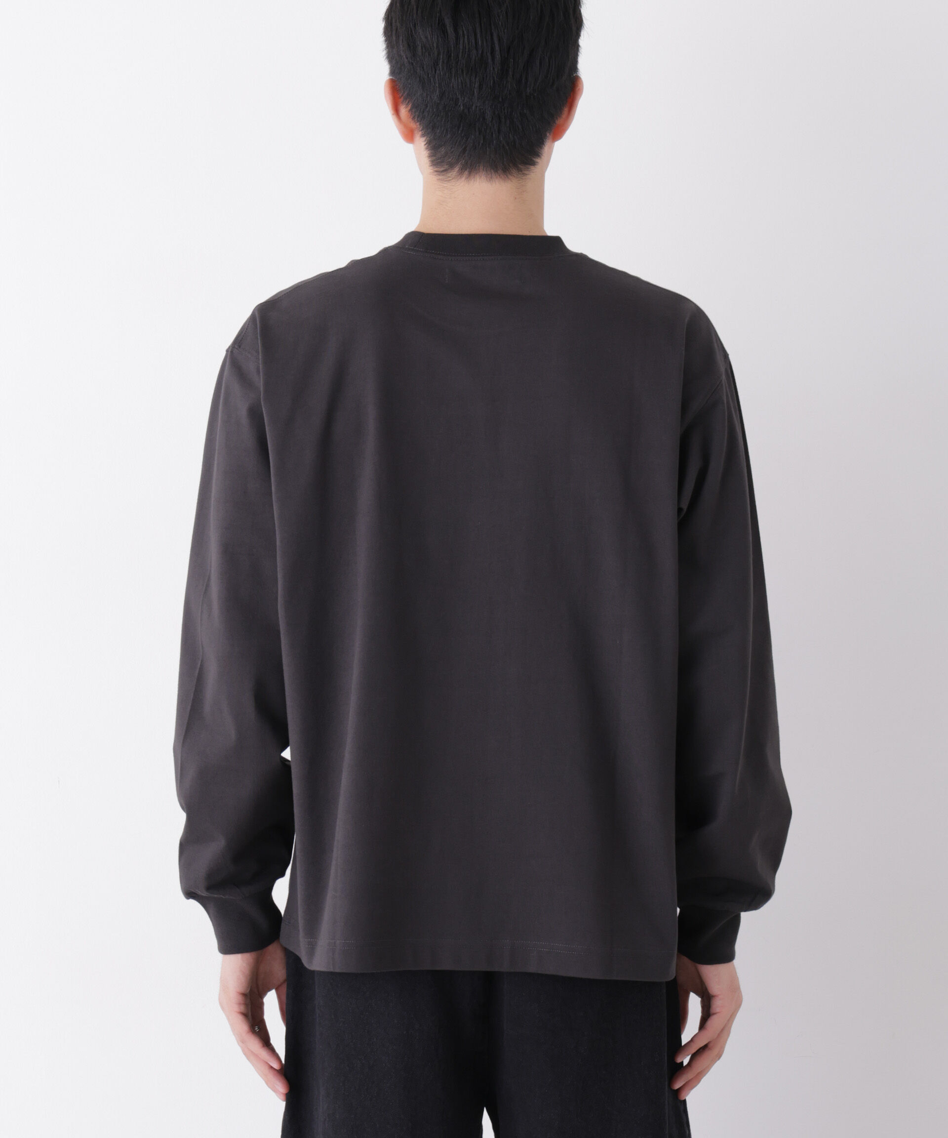 NANO universe「8ozビッグシルエットTシャツ 長袖」|Tシャツ・カットソー|