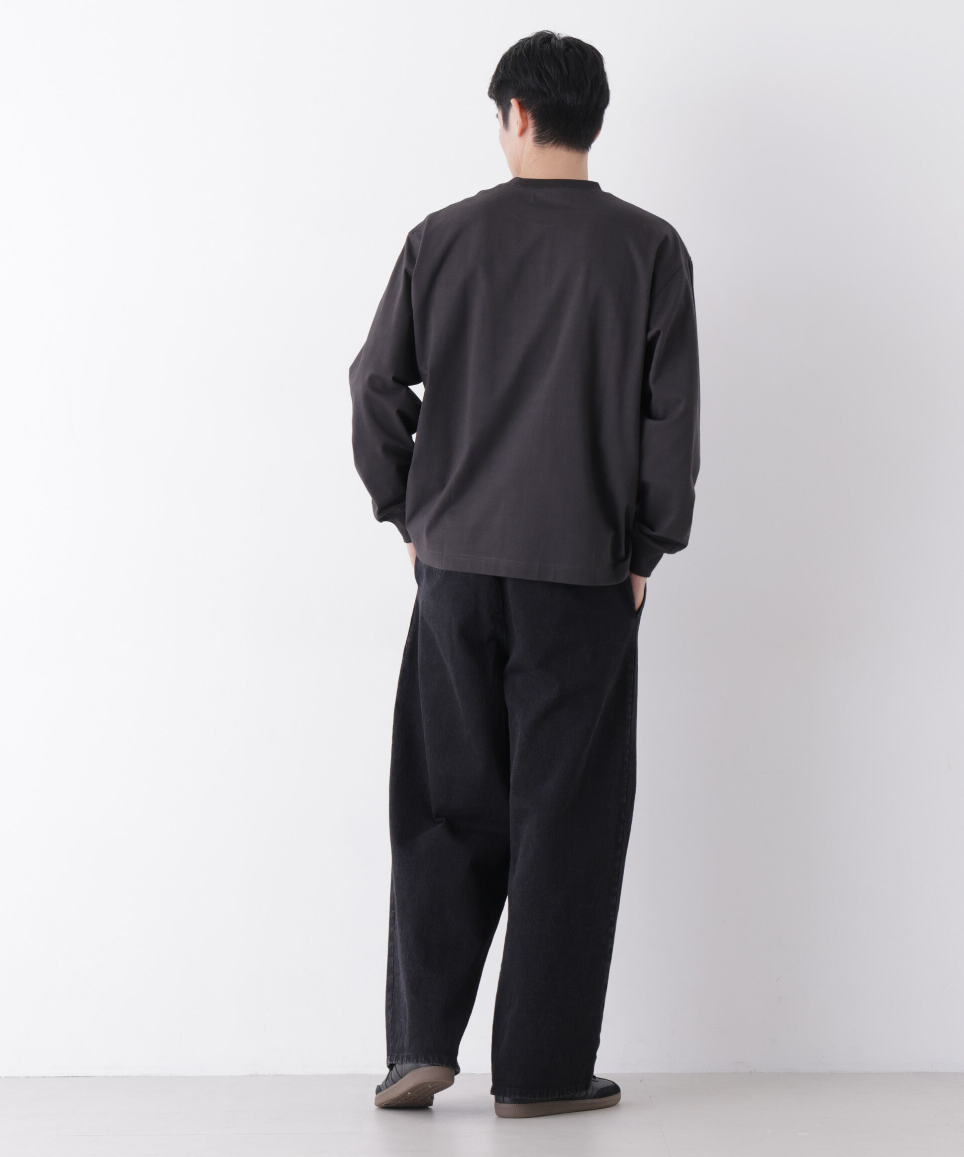 NANO universe「8ozビッグシルエットTシャツ 長袖」|Tシャツ・カットソー|