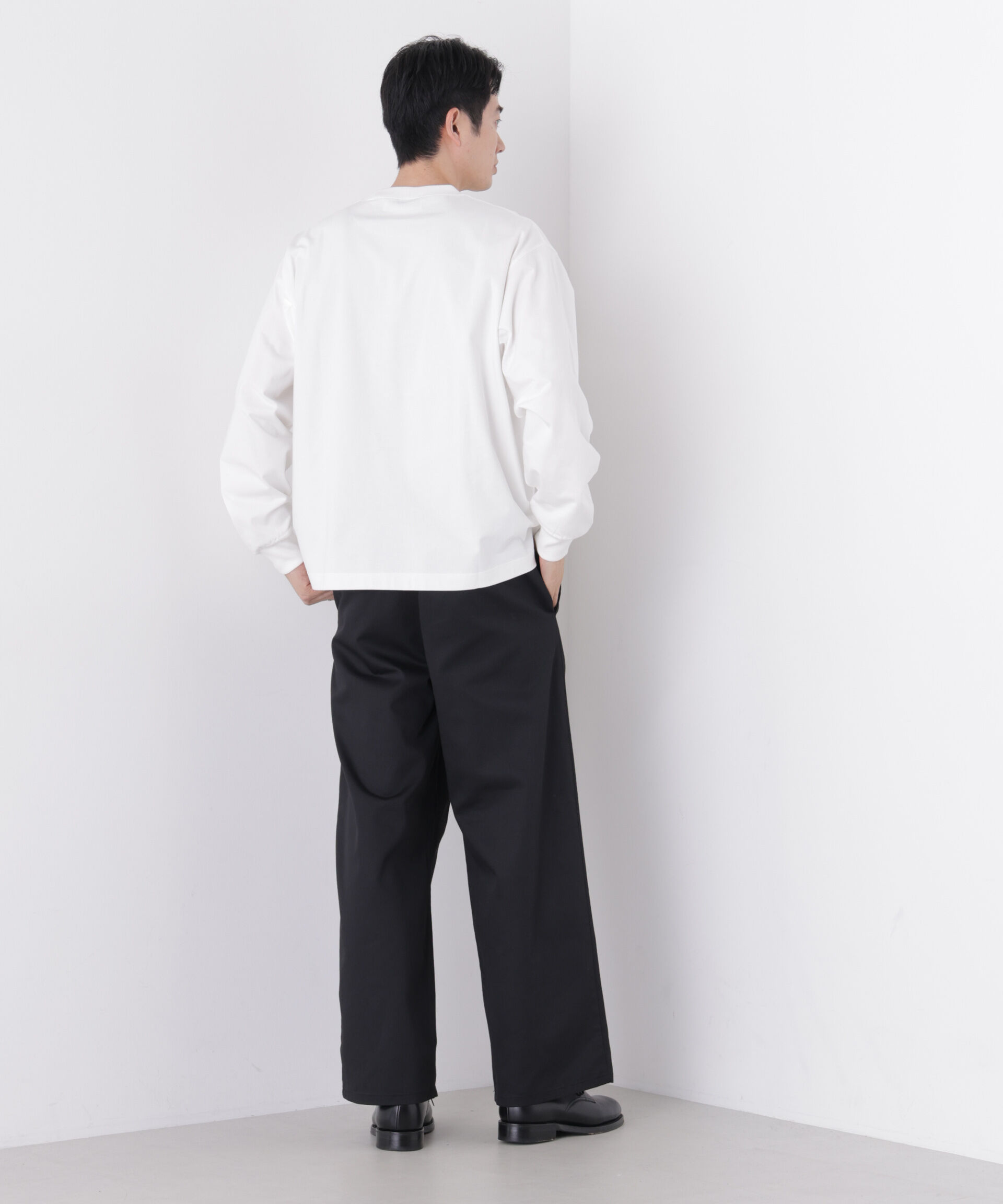 NANO universe「8ozビッグシルエットTシャツ 長袖」|Tシャツ・カットソー|