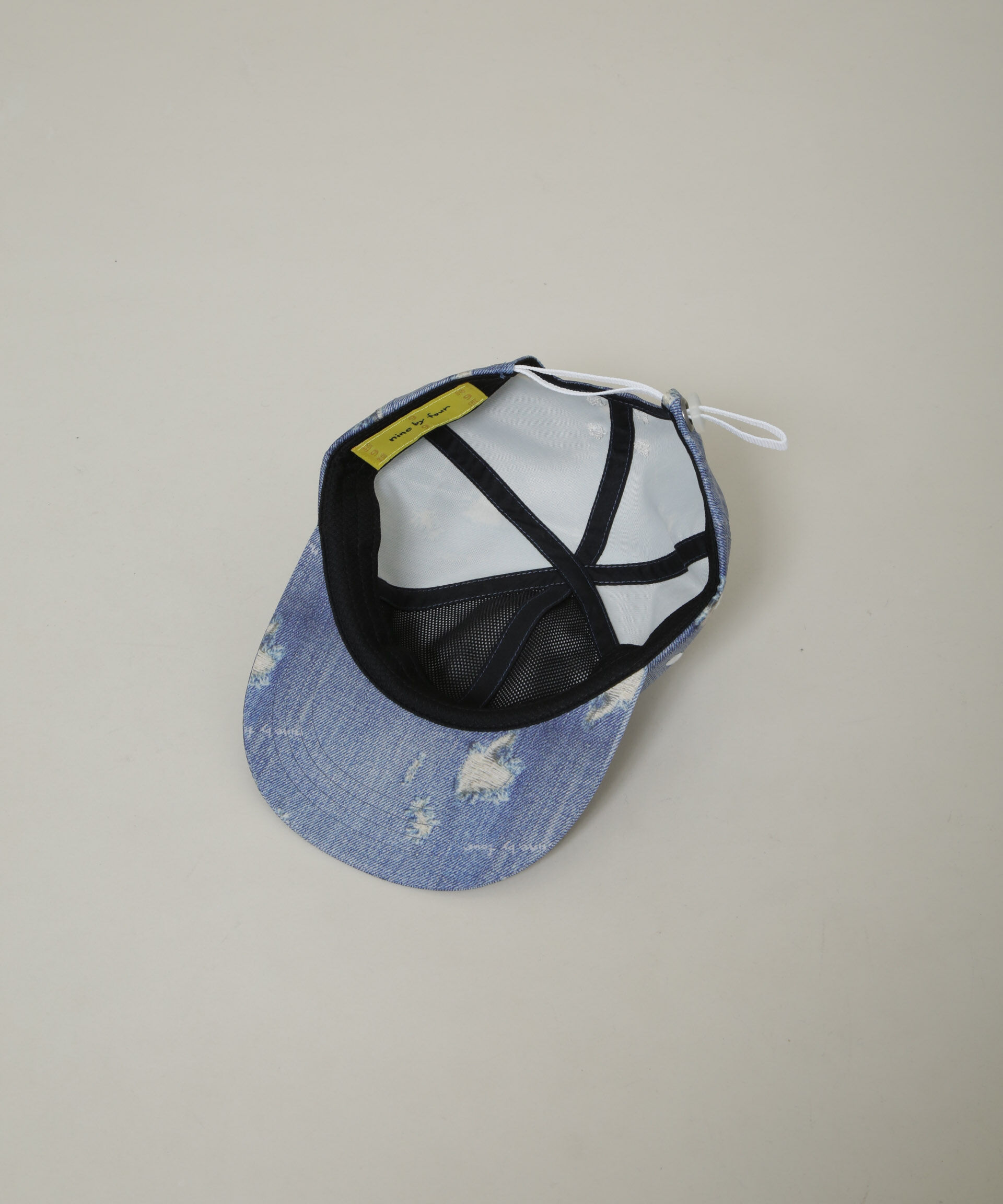 NANO universe「nine by four/94 WR PE-TWILL PRINT 6P CAP」|キャップ・キャスケット|