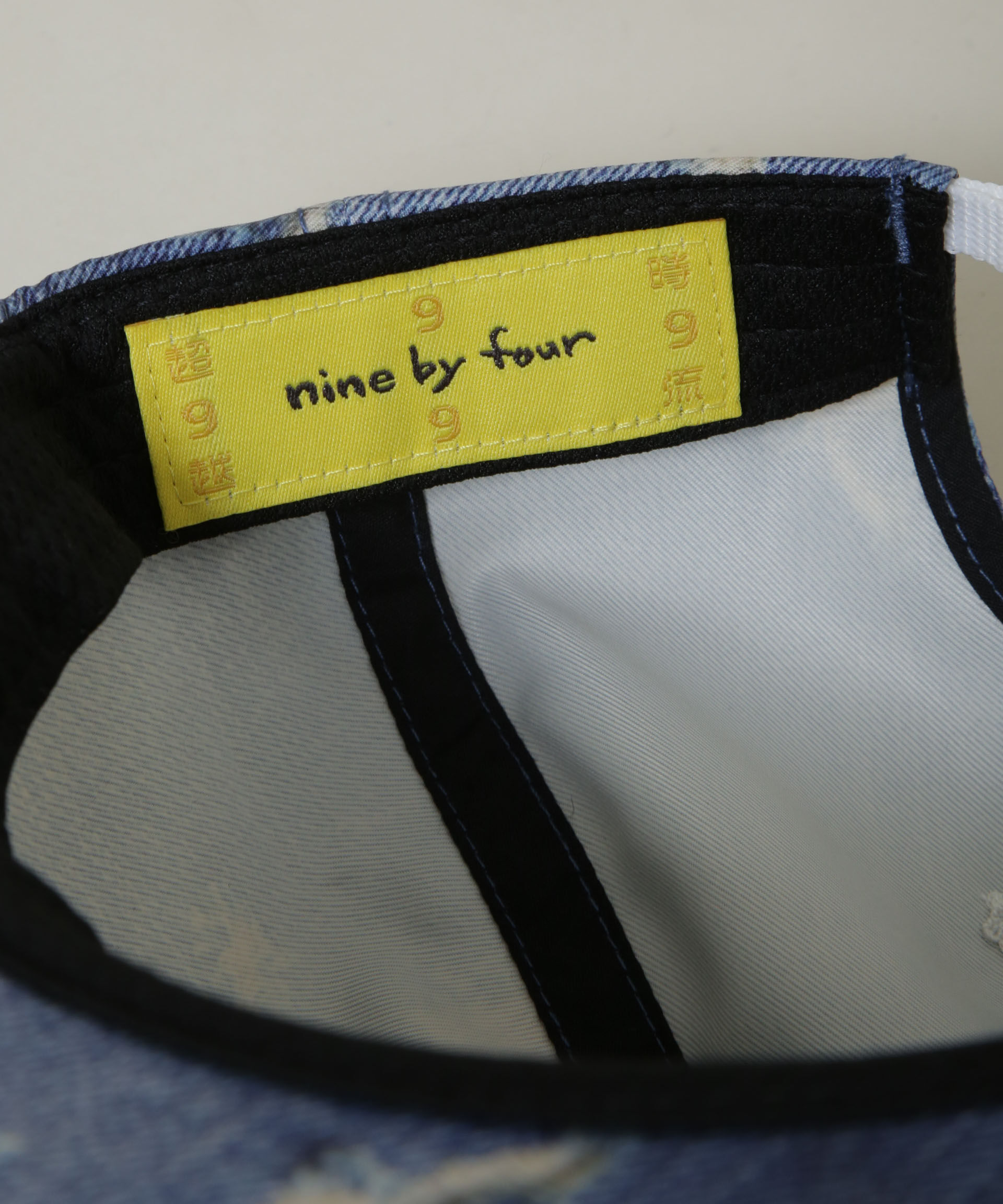 NANO universe「nine by four/94 WR PE-TWILL PRINT 6P CAP」|キャップ・キャスケット|