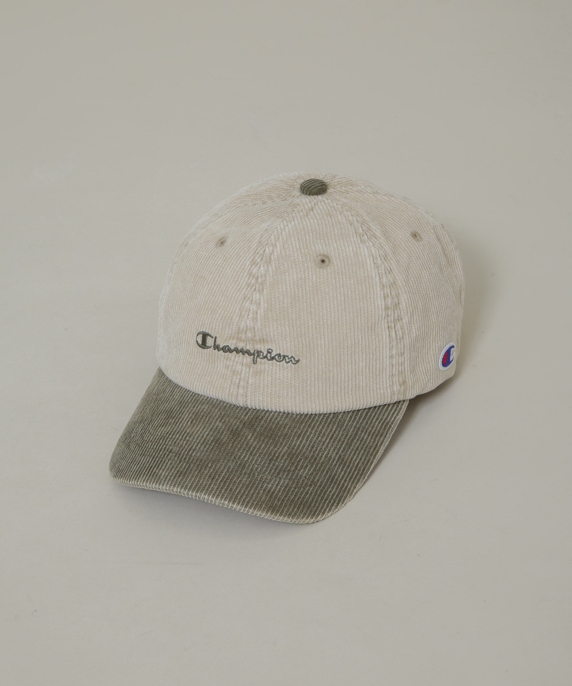 NANO universe「Champion/ウォッシュコールキャップ」|キャップ・キャスケット|カーキ