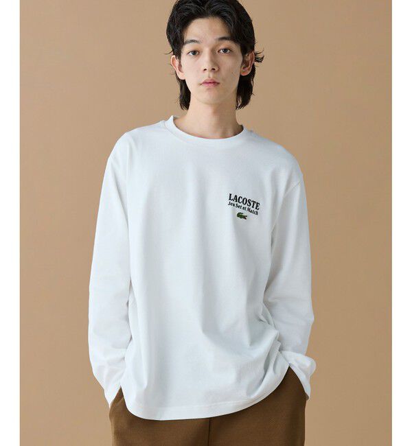 LACOSTE「Jeu Set et MatchロングスリーブTシャツ」|Tシャツ・カットソー|