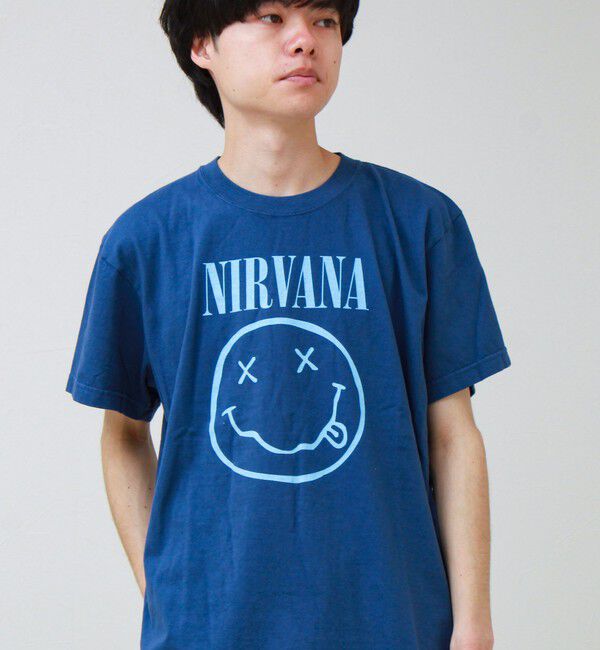GLOSTER「【GOOD ROCK SPEED】NIRVANA / ニルヴァーナ グラフィックTシャツ」|Tシャツ・カットソー|