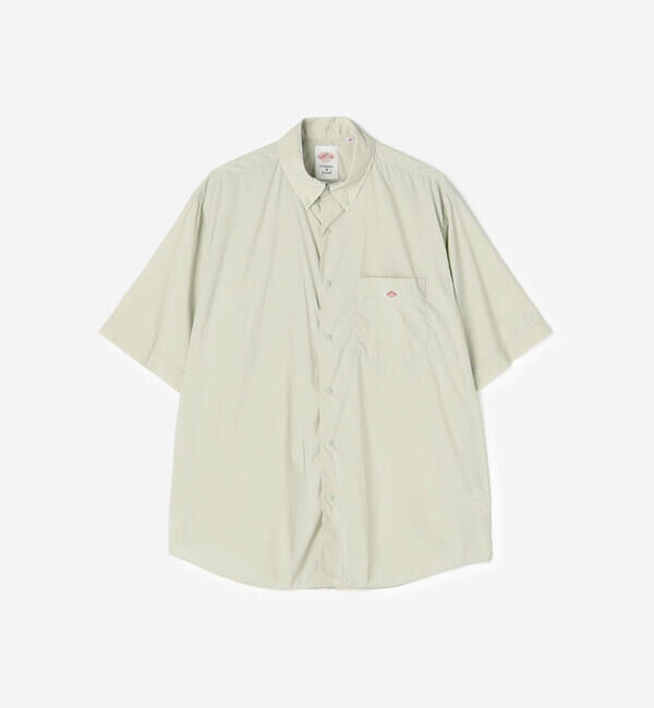 DANTON「DANTON | ナイロンタイプライター プランサーボタンダウン半袖シャツ MEN」|シャツ・ブラウス|