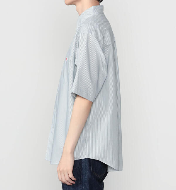 DANTON「DANTON | ポリオックスフォード ボタンダウン半袖シャツ MEN」|シャツ・ブラウス|