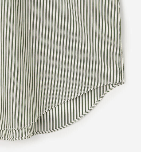 GYMPHLEX「Gymphlex | ボタンダウン半袖シャツ STRIPE MEN」|シャツ・ブラウス|