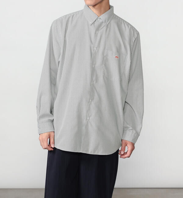 DANTON「DANTON | ポリオックスフォード ボタンダウン長袖シャツ MEN」|シャツ・ブラウス|