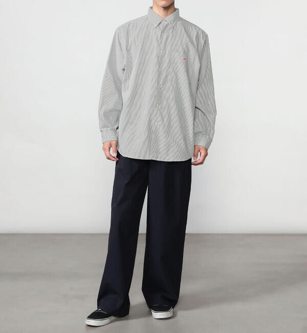 DANTON「DANTON | ポリオックスフォード ボタンダウン長袖シャツ MEN」|シャツ・ブラウス|