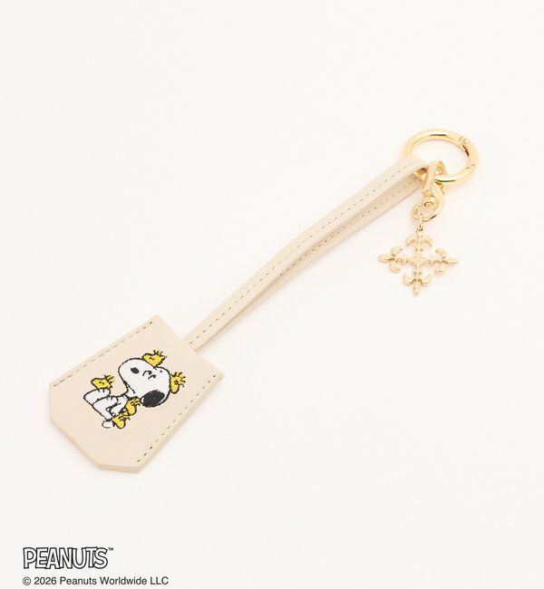  「《PEANUTS&times;russet》レザーバッグチャーム」|チャーム・キーホルダー|