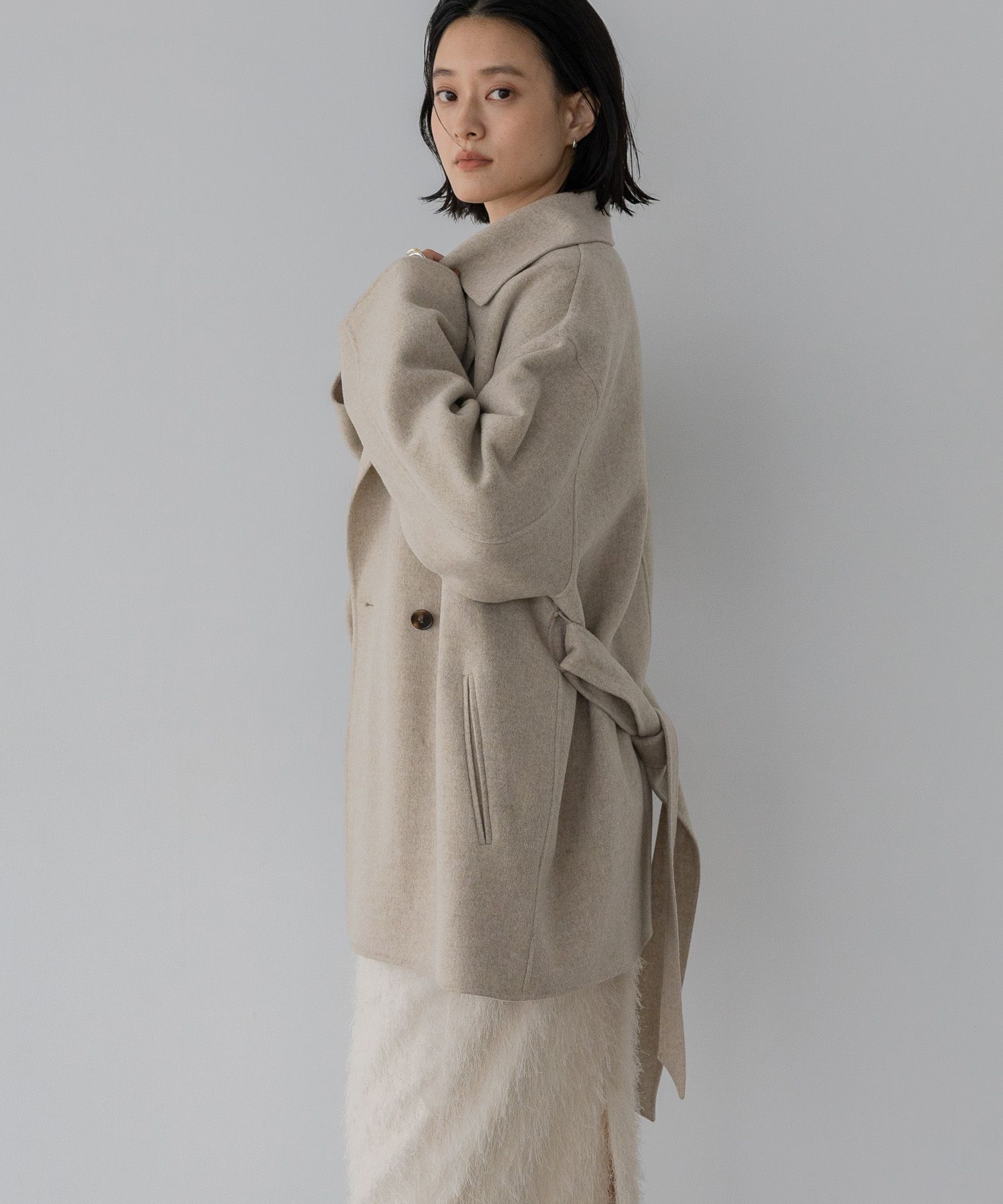 A part by 「【名品シリーズ】カシープ3WAYミドルコート」|その他|