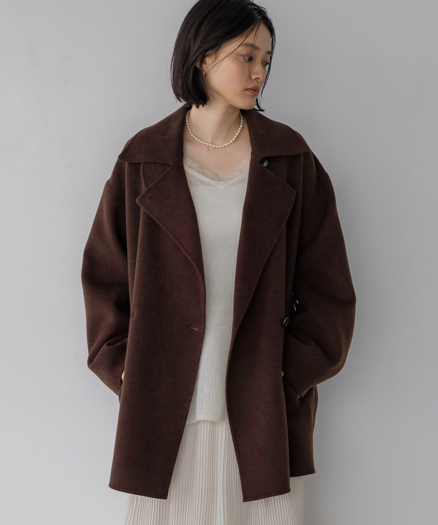 A part by 「【名品シリーズ】カシープ3WAYミドルコート」|その他|