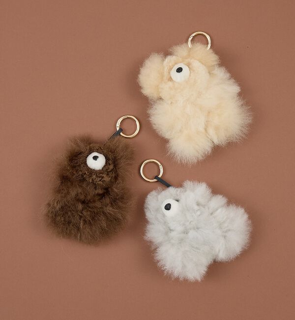 collex「【WEB限定】【COSY/コージー】Small Bear AlpacaKeyri」|チャーム・キーホルダー|