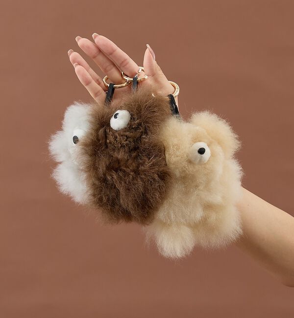 collex「【WEB限定】【COSY/コージー】Small Bear AlpacaKeyri」|チャーム・キーホルダー|