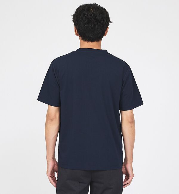 ABAHOUSE「【SMART CLOSET】シルケット天竺 クルーネック 半袖Tシャツ / 接触」|Tシャツ・カットソー|