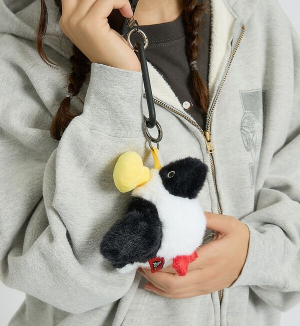ABAHOUSE「【CHUMS / チャムス】Booby Friends Key Pouch /」|チャーム・キーホルダー|イエロー