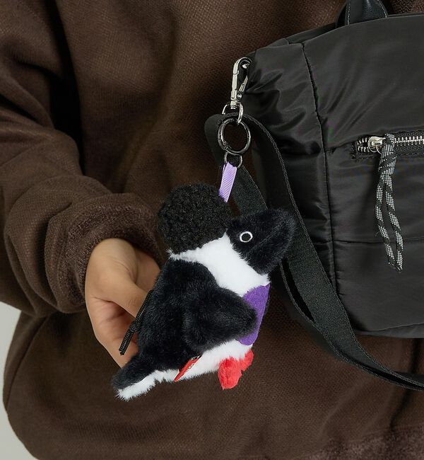 ABAHOUSE「【CHUMS / チャムス】Booby Friends Key Pouch /」|チャーム・キーホルダー|パープル