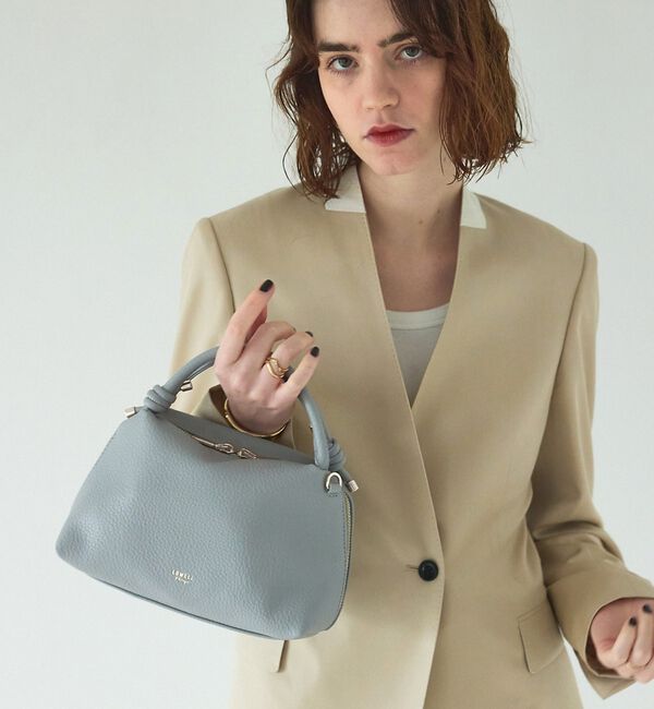 LOWELL things「【再入荷/新色追加】Muget/ダブルハンドルミニショルダーBAG【予約】」|ショルダー・メッセンジャー|