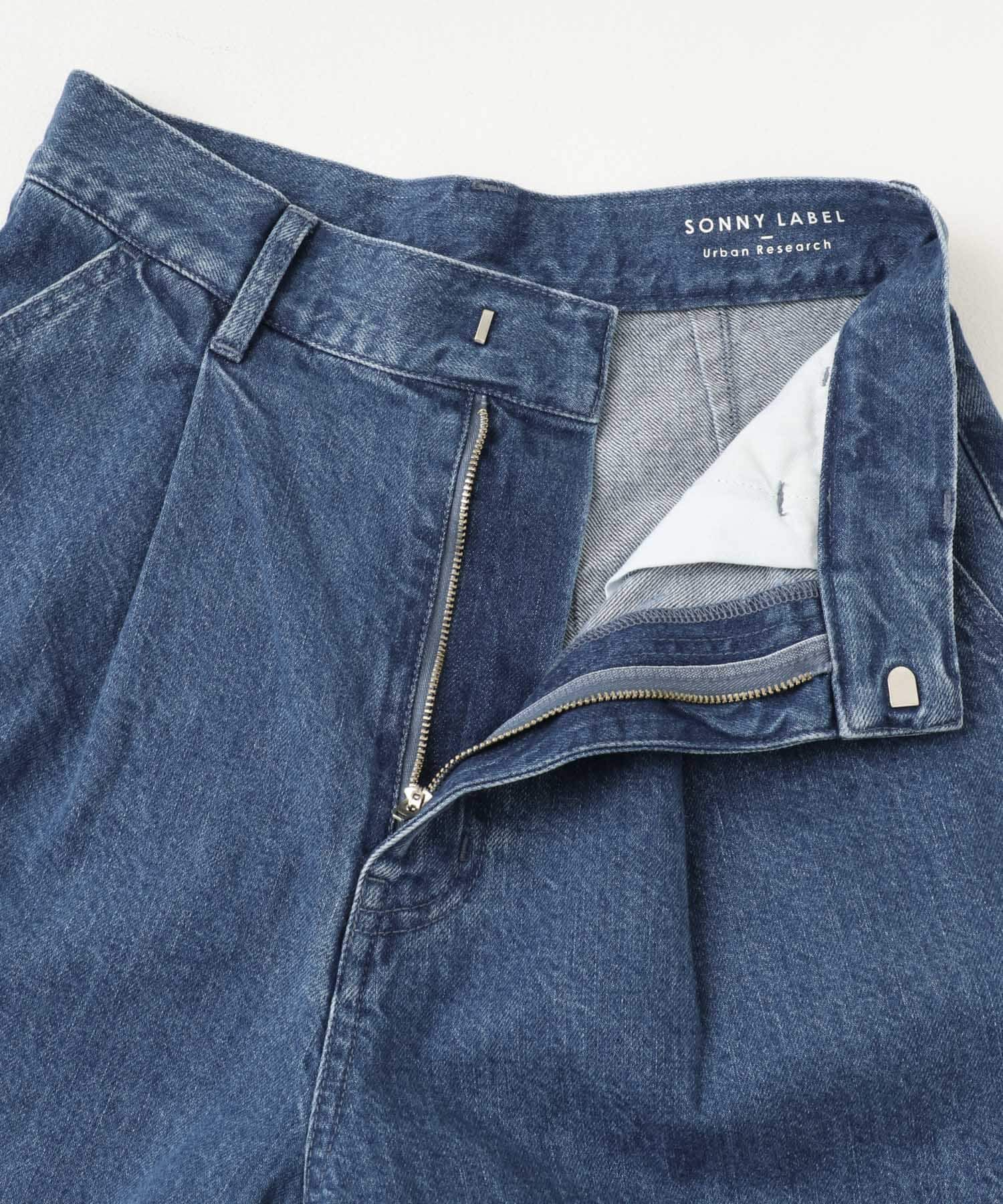 Sonny Label 「『34サイズ/低身長向けも展開』タックデニム」|デニム|
