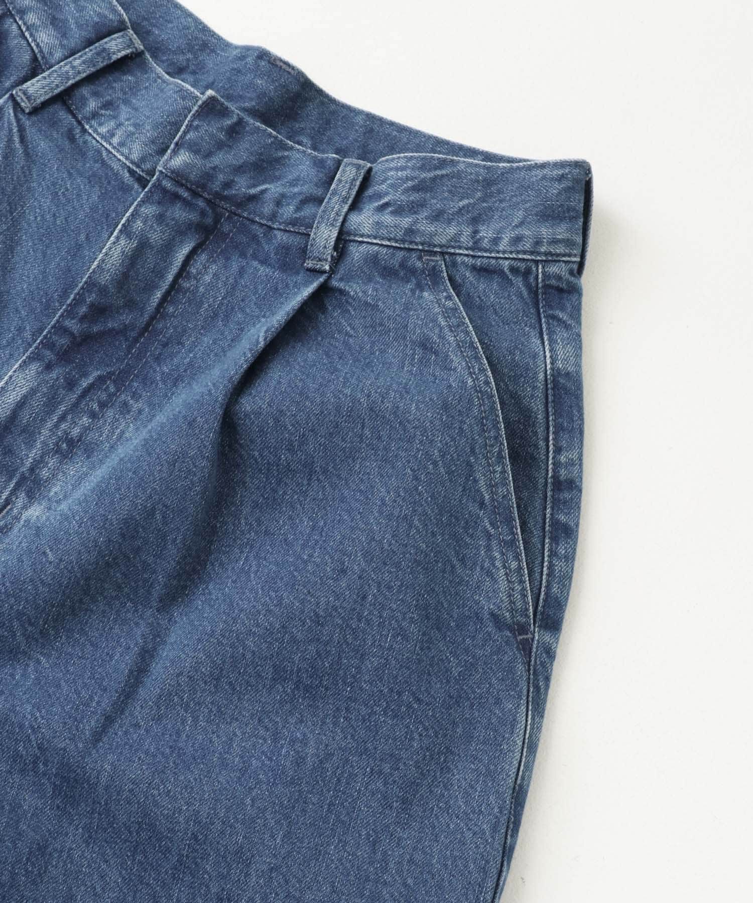 Sonny Label 「『34サイズ/低身長向けも展開』タックデニム」|デニム|