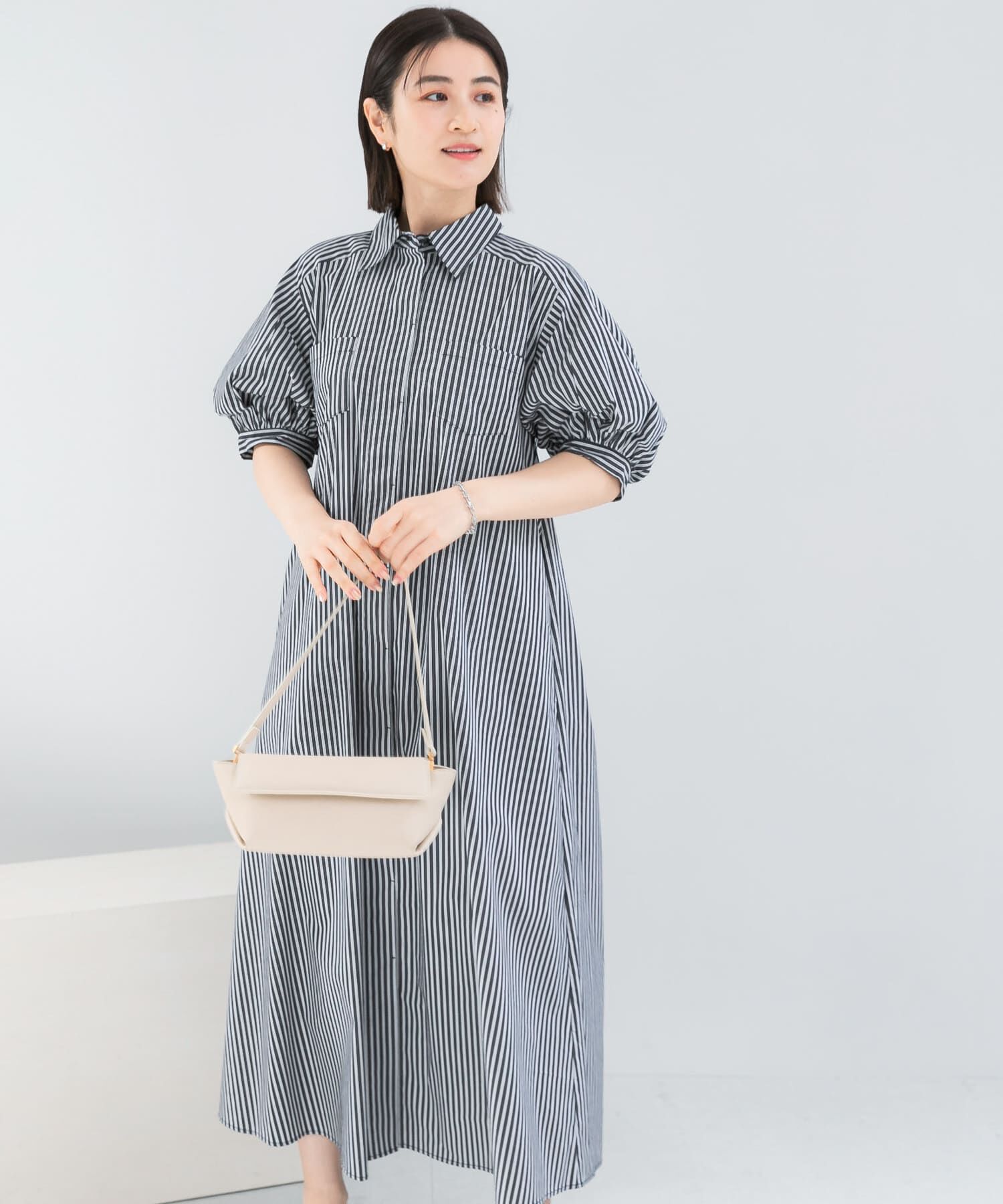URBAN RESEARCH ROSSO「『別注』ELENDEEK&times;ROSSO　RELAXY SHIRT ONE-PIECE」|ワンピース|