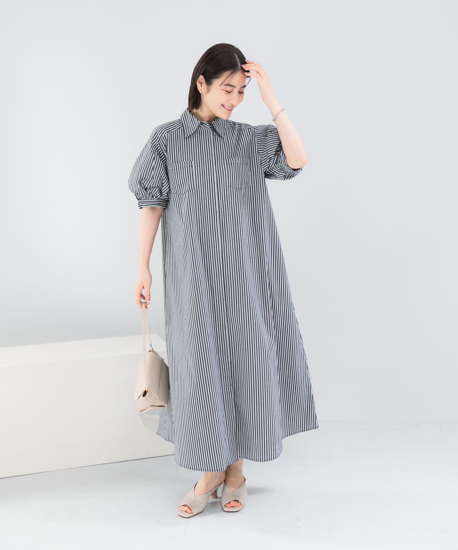 URBAN RESEARCH ROSSO「『別注』ELENDEEK&times;ROSSO　RELAXY SHIRT ONE-PIECE」|ワンピース|
