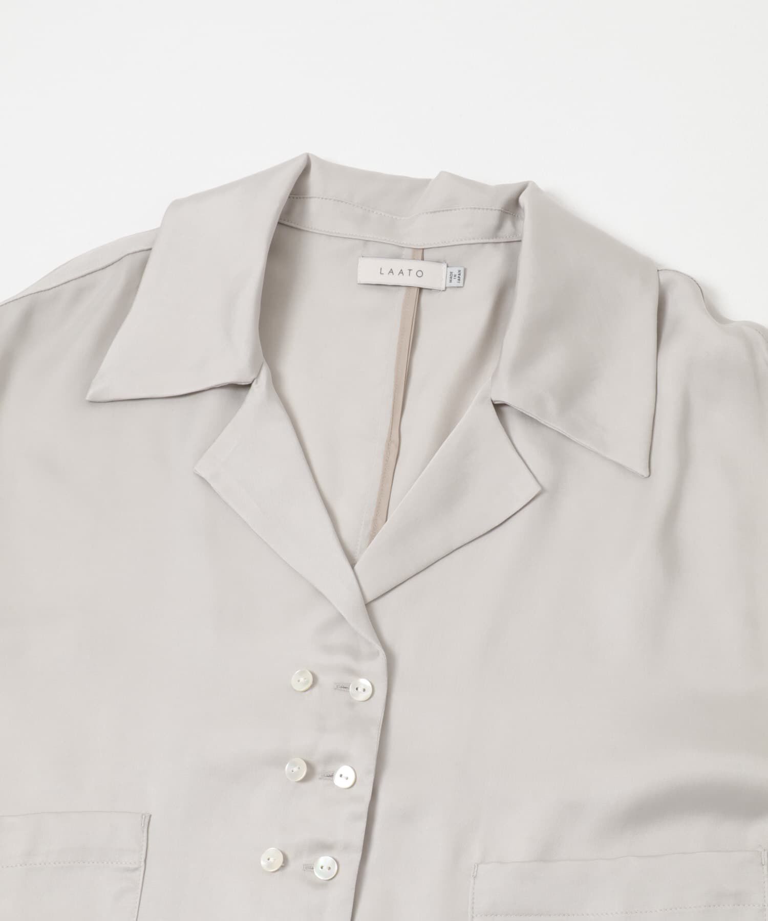 LAATO「open collar shirts」|シャツ・ブラウス|