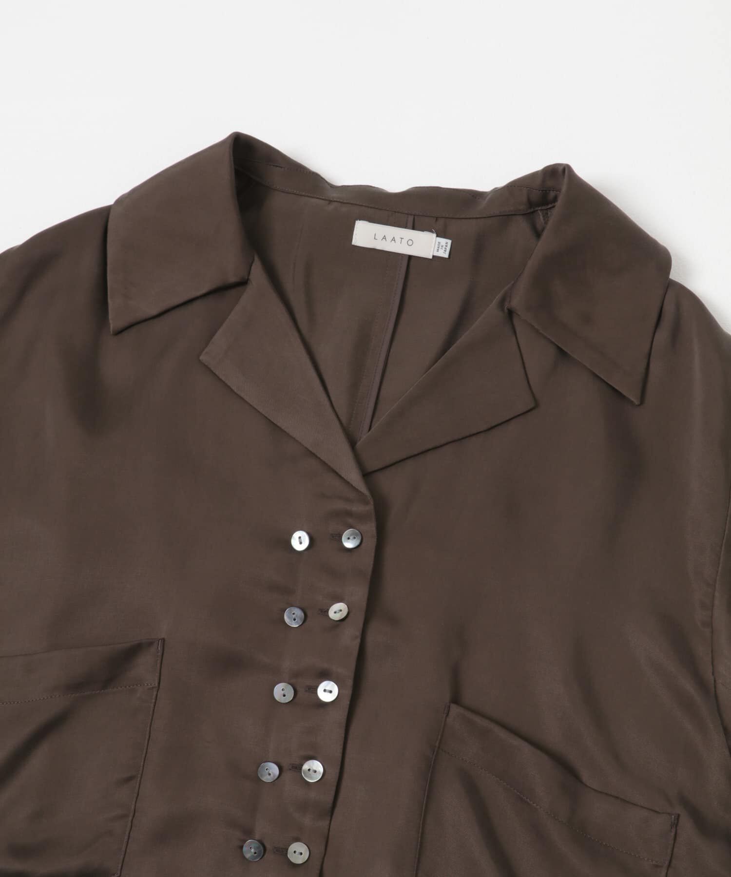 LAATO「open collar shirts」|シャツ・ブラウス|