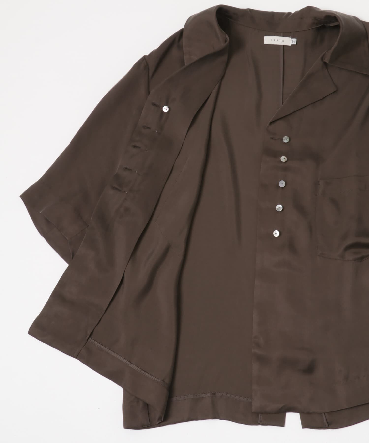 LAATO「open collar shirts」|シャツ・ブラウス|