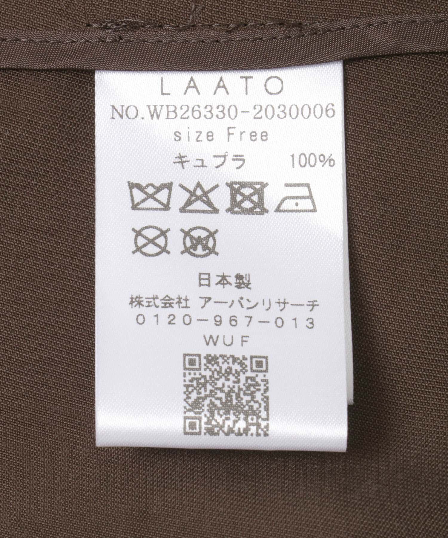 LAATO「open collar shirts」|シャツ・ブラウス|