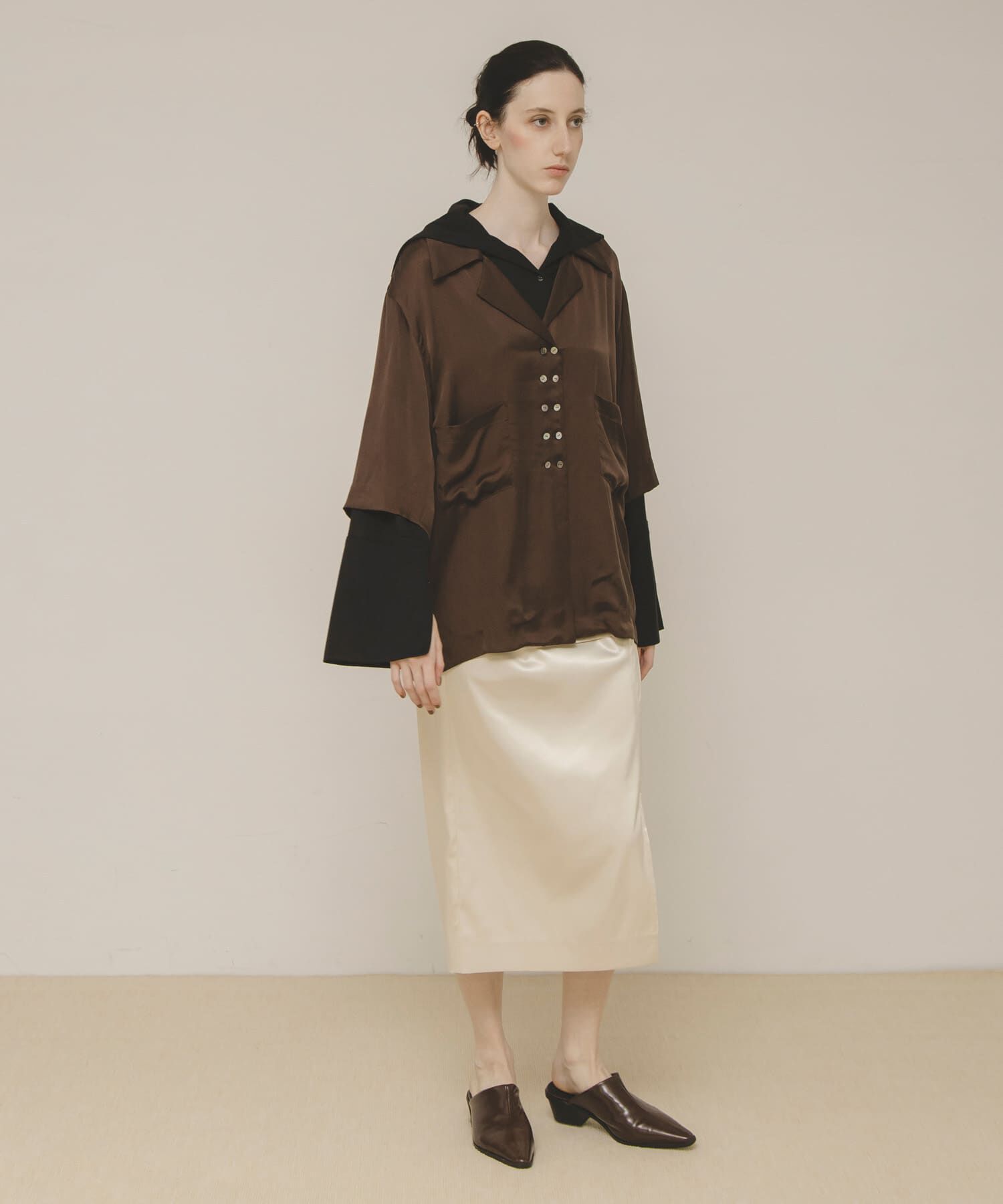 LAATO「open collar shirts」|シャツ・ブラウス|