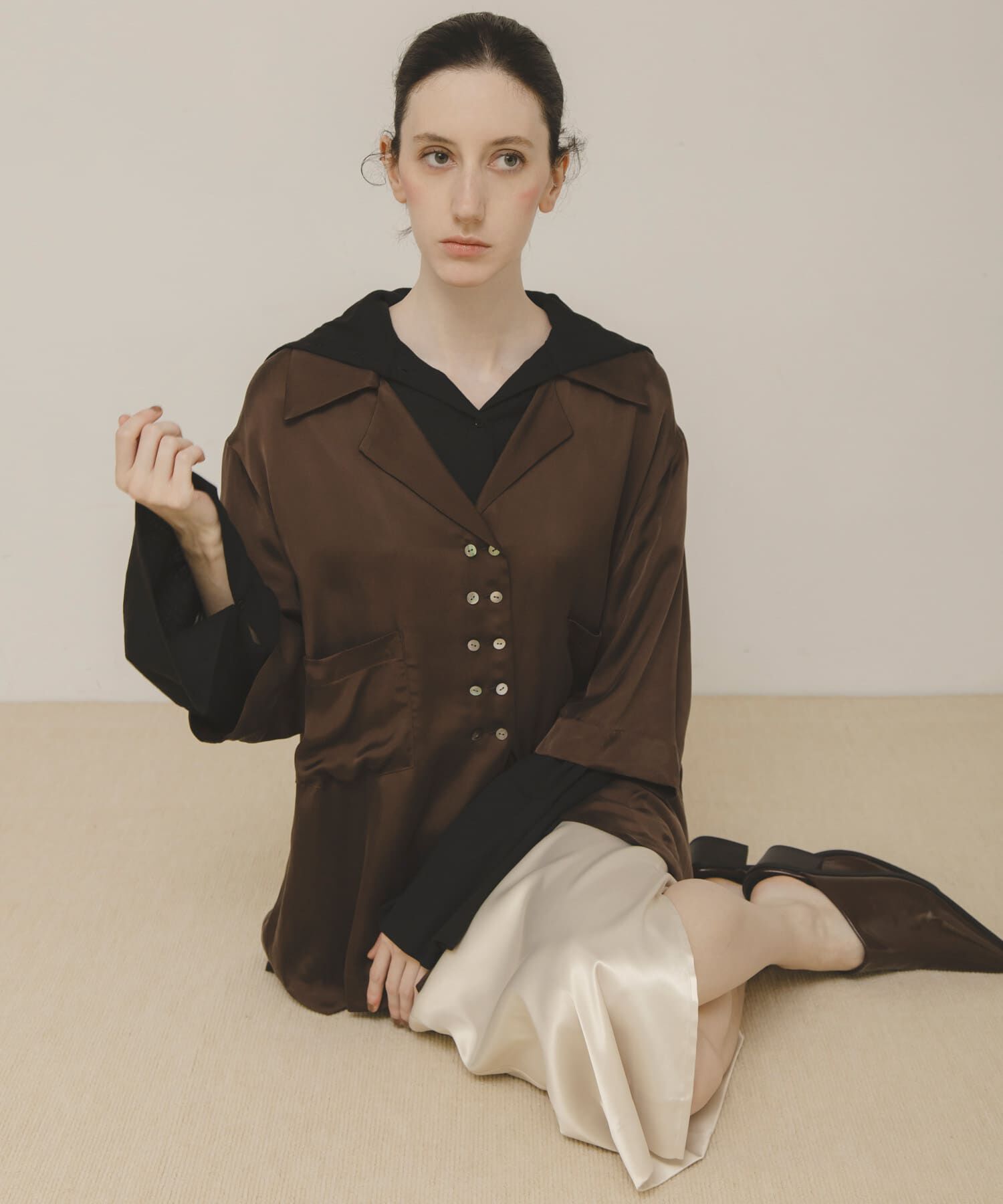 LAATO「open collar shirts」|シャツ・ブラウス|