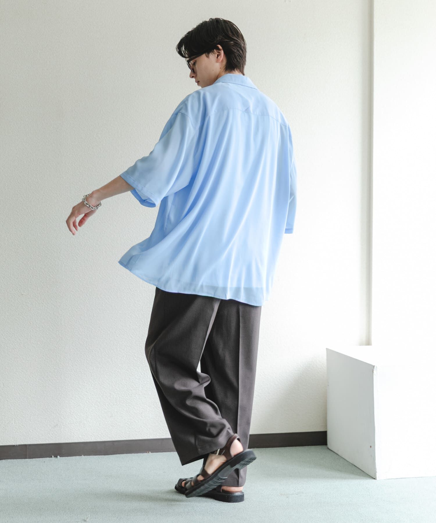 SENSE OF PLACE by URBAN RESEARCH「シアーヨウリュウエクストラルーズシャツ」|シャツ・ブラウス|