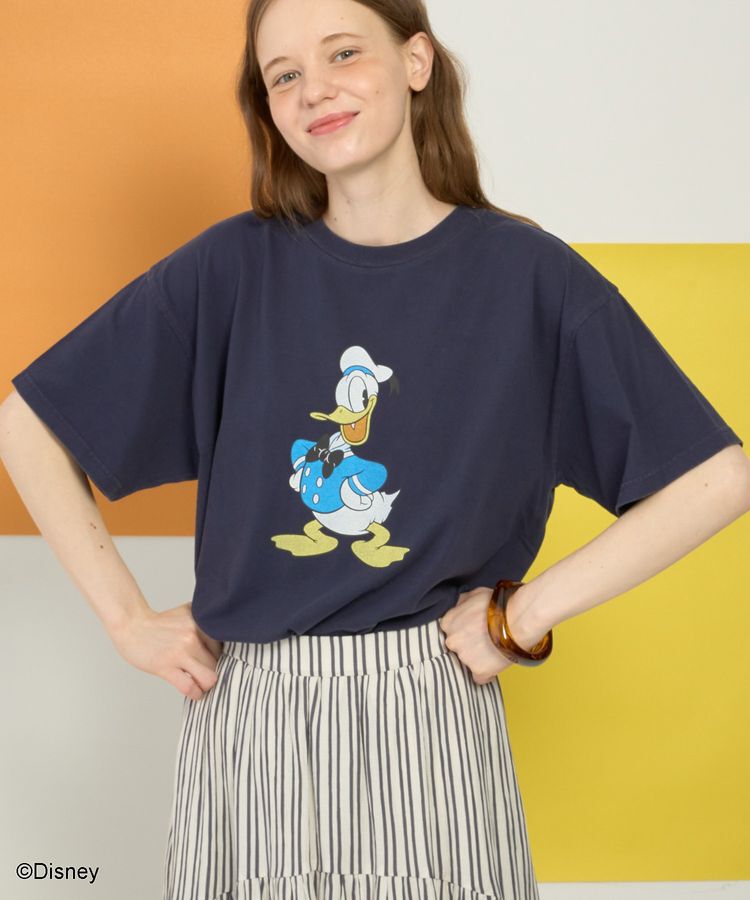 AMERICAN HOLIC「【Mickey&Friends】フロントバックプリントTシャツ」|Tシャツ・カットソー|