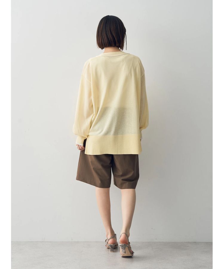 Editt by YECCA VECCA「Wウエストハーフパンツ」|その他|