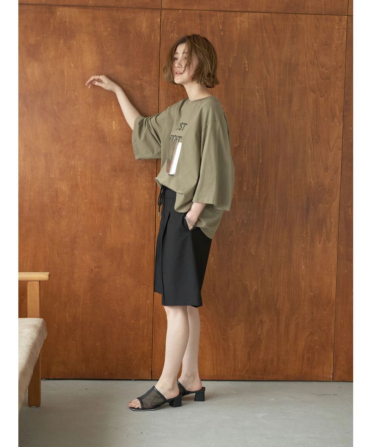 Editt by YECCA VECCA「Wウエストハーフパンツ」|その他|