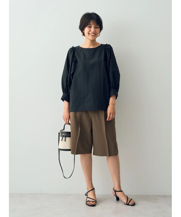 Editt by YECCA VECCA「Wウエストハーフパンツ」|その他|