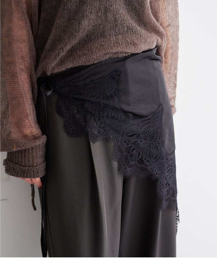 YECCA VECCA「[2SET]レイヤードストレートパンツ」|その他|
