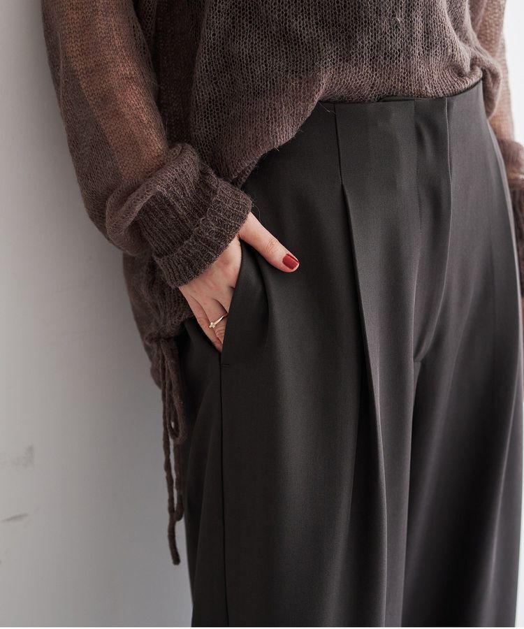 YECCA VECCA「[2SET]レイヤードストレートパンツ」|その他|